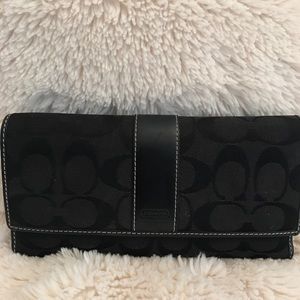 Black Coach Wallet